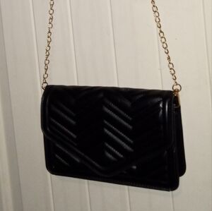 Black crossbody bag